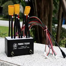 

Waterproof ESC 75V 200A High Current 75200 Base on VESC with Water Cooling for Boat E-Foil Board E-Surfboard AGV Fighting Robot