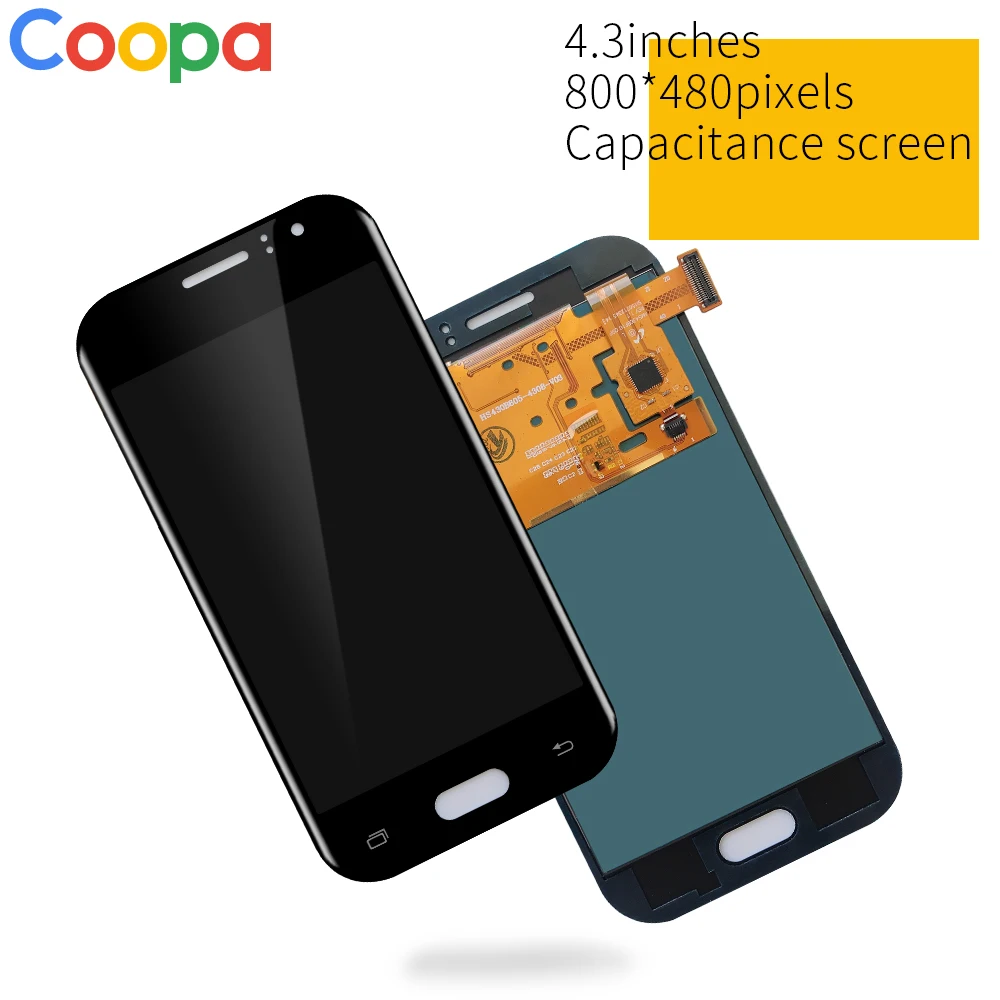 4," ЖК-дисплей для samsung Galaxy J1 J110 SM-J110F дисплей кодирующий преобразователь сенсорного экрана в сборе Замена может регулировать яркость