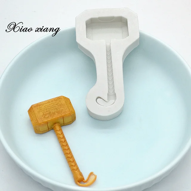 Luyou 3D Hammer Design Fondant Szilikon Torta Öntőformák Szappanos Csokoládé Penész Sütemények Konyhai Sütőeszközök Fm364 - Image 5