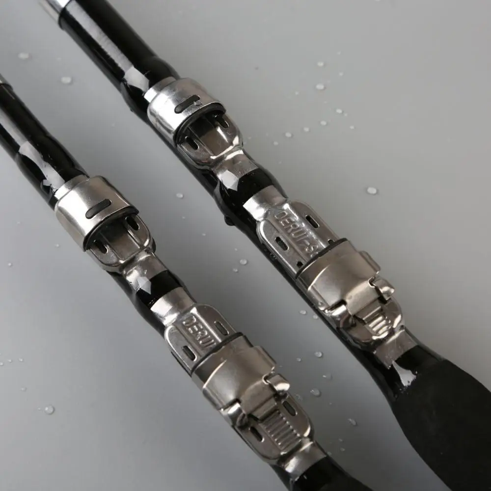Professional High-quality Hard Carbon Portable Telescopic Fishing Rod Spinning Saltwater Travel Pole