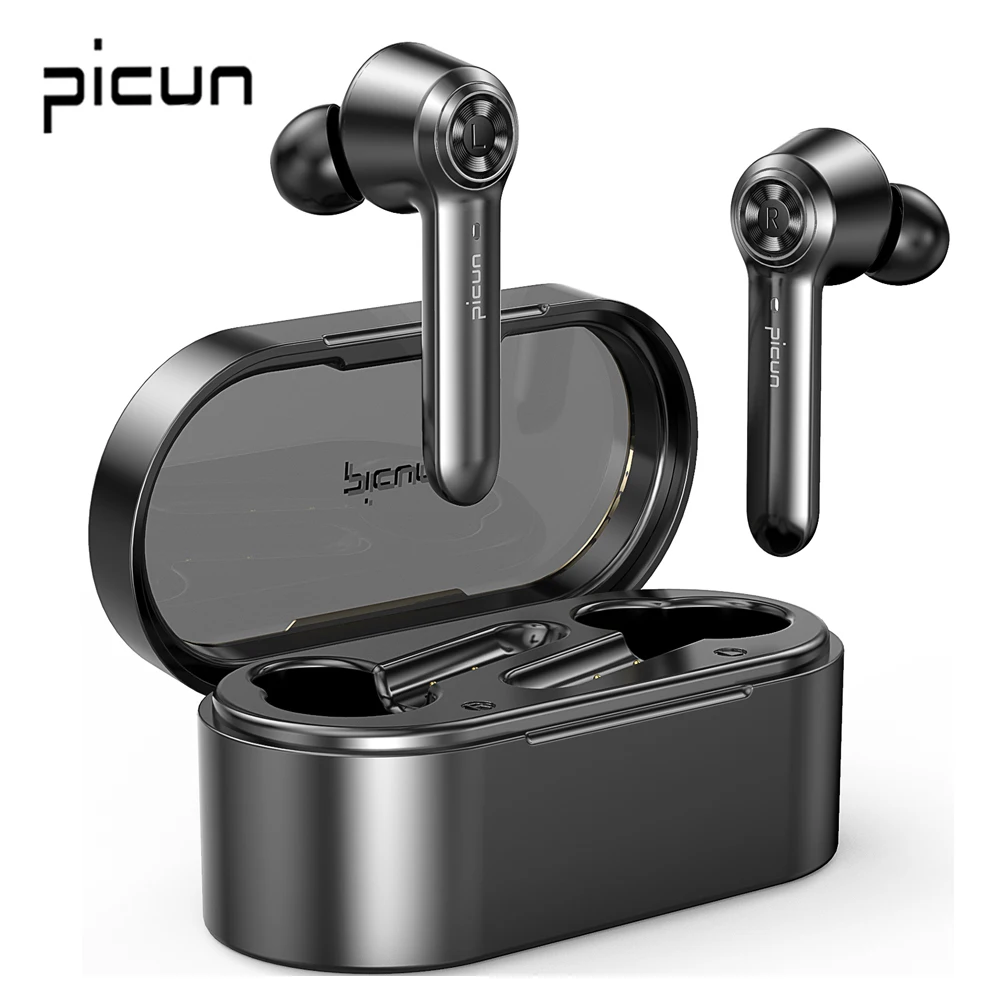 Беспроводные наушники Picun W20 TWS Bluetooth гарнитура для геймеров 35 часов IPX8
