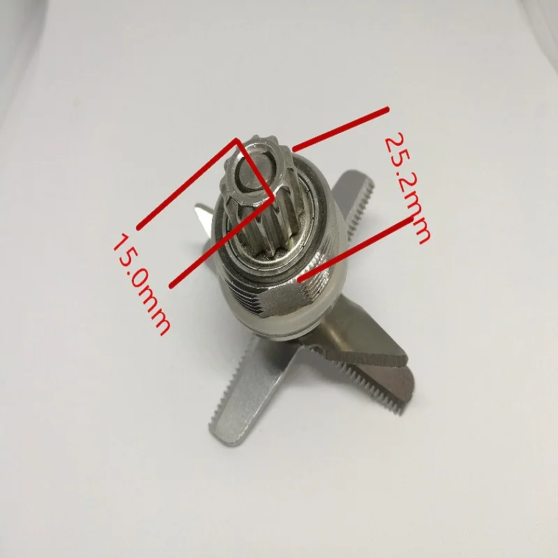 TWK TM 767 800 (67-02) Blades Knife Ice Crusher for Juicer Blender Spare Parts Stainless Steel Hardened Six Mixing