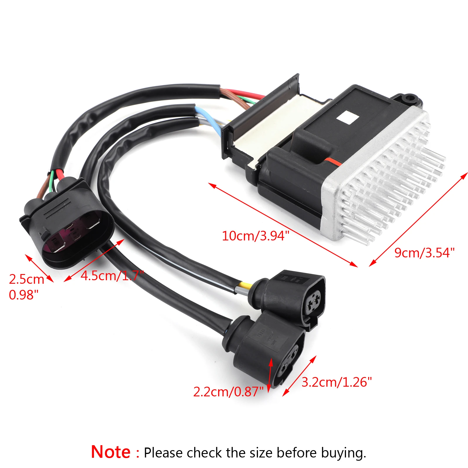 Areyourshop двигатель охлаждающий вентилятор Модуль блока управления 8K0959501G для Audi Q3 Q5 A4 A6 двигатель Вентилятор охлаждения управления автомобильные запчасти