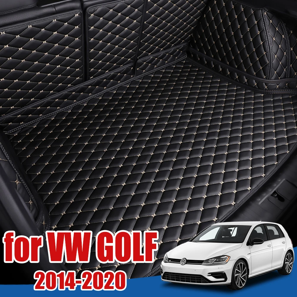 Багажнике лоток протектор для пола Volkswagen VW Golf Mk7 MQB 5G 2014 2015 2016 2017 2018 2019 Коврики