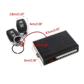 

Universal 1 Set Car Door Lock Locking Vehicle Keyless Entry System Remote Central Kit