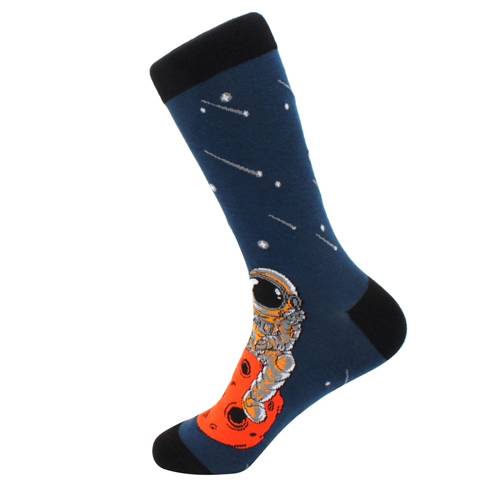 Trendy Cartoon Cotton Socks - Unique & Playful Designs