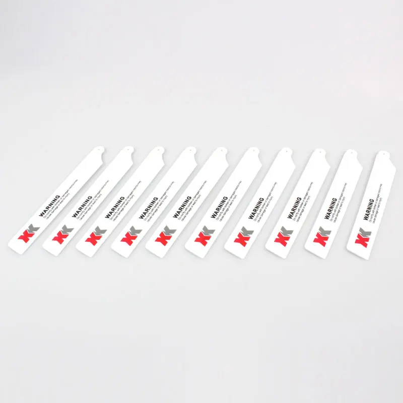 

10PCS/Pad XK K120 Main Blade Spare Part RC Helicopter Blade Accessory