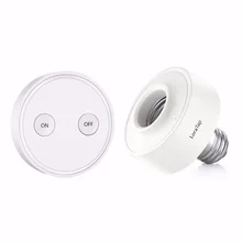 Wireless Licht Schalter Sockel für LED Leuchtmittel CFL E26 E27 Fernbedienung Licht Lampen bis zu 30m Keine Draht erforderlich Einfach zu Installieren