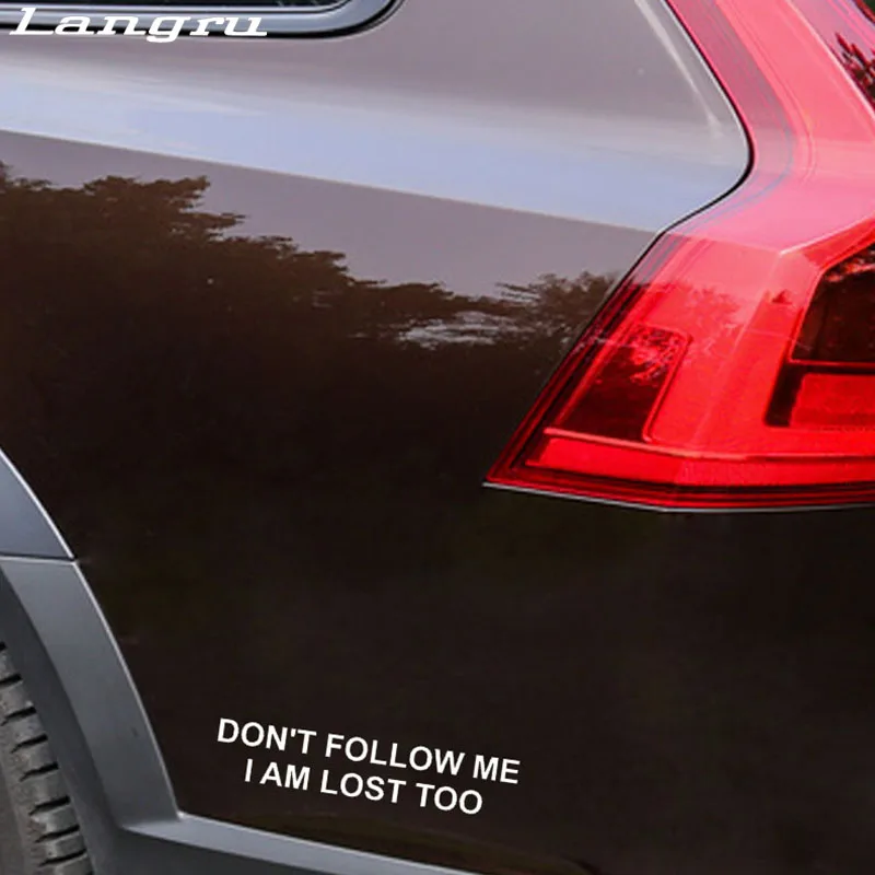 Горячая Распродажа не следуйте за мной я потерялся слишком забавная