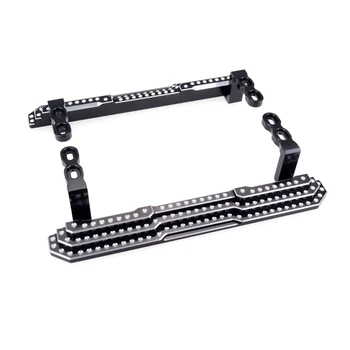 

2X Metal Side Metal Skid Plate Pedal Footplate for TRAXXAS Trx-4 TRX4 1/10 Scale RC Crawler Upgrade Parts