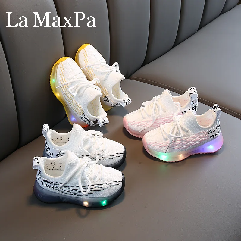 sapato infantil de led