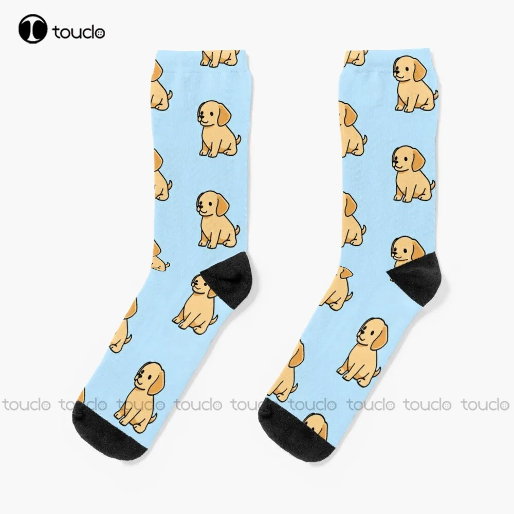 

Golden Retriever Socks Baseball Socks Men Personalized Custom Unisex Adult Teen Youth Socks 360° Digital Print Christmas Gift