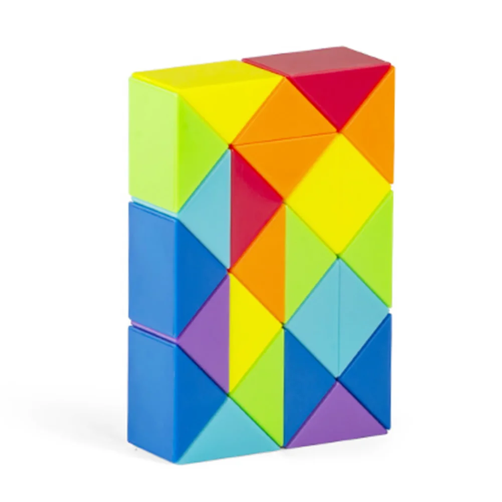 24/36/48/60/72 Magic Ruler Snake Twist Cube Stress Educational Toys Children Gifts Magic Puzzle Folding Educational Toys