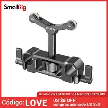 Smallrig universal 15mm lws suporte da lente da montagem da haste para 73-108mm dslr suporte da lente da câmera com 15mm braçadeira da haste-2727