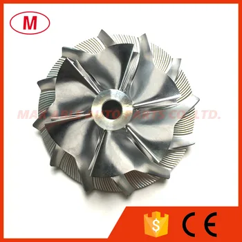 

TD05H 155G6 47.05/68.01mm 6+6 blades High Performance Turbo Billet compressor wheel/Aluminum 2618/Milling wheel for 49378-01642