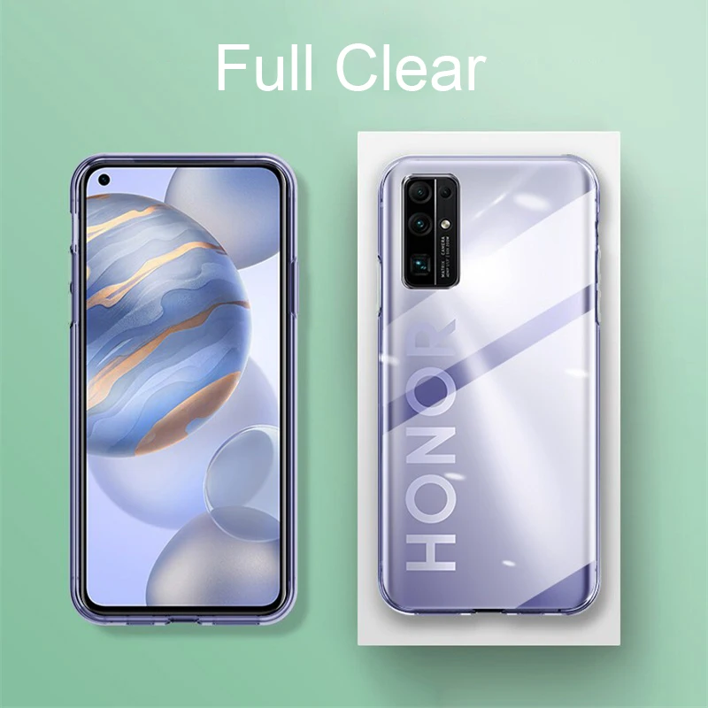 Для huawei Honor 20 чехол тонкий прозрачный силиконовый мягкий Задняя накладка чехла из