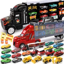 Hot Wheels Mega Hauler трек игрушка Большой размер транспортер может вмещать до 50 автомобилей Hotwheels грузовик игрушка Памятное издание FTF68