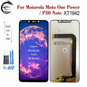 Image 4 - LCD For Motorola Moto One P30 Play XT1941 XT1941 1 Display One Power P30 Note XT1942 LCD Screen Touch Sensor Digitizer Assembly