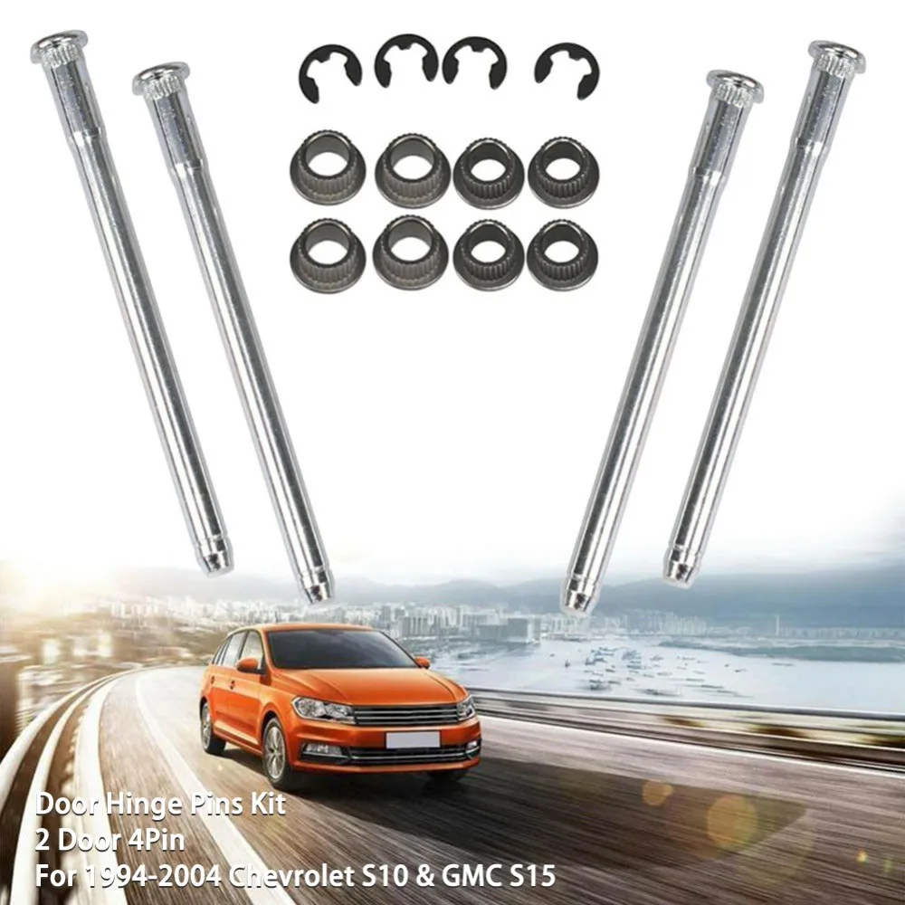 Для 1994-2004 Chevy S10& для GMC S15 дверные шарнирные штифты Pin Kit 2 двери OT270