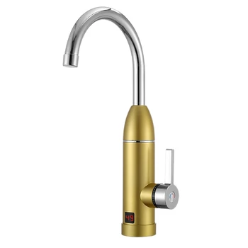 

3000W 220V Electric Kitchen Instant Heating Faucet Heater Hot Cold Tankless Water Quickly Heating Tap with LED Display EU Plug