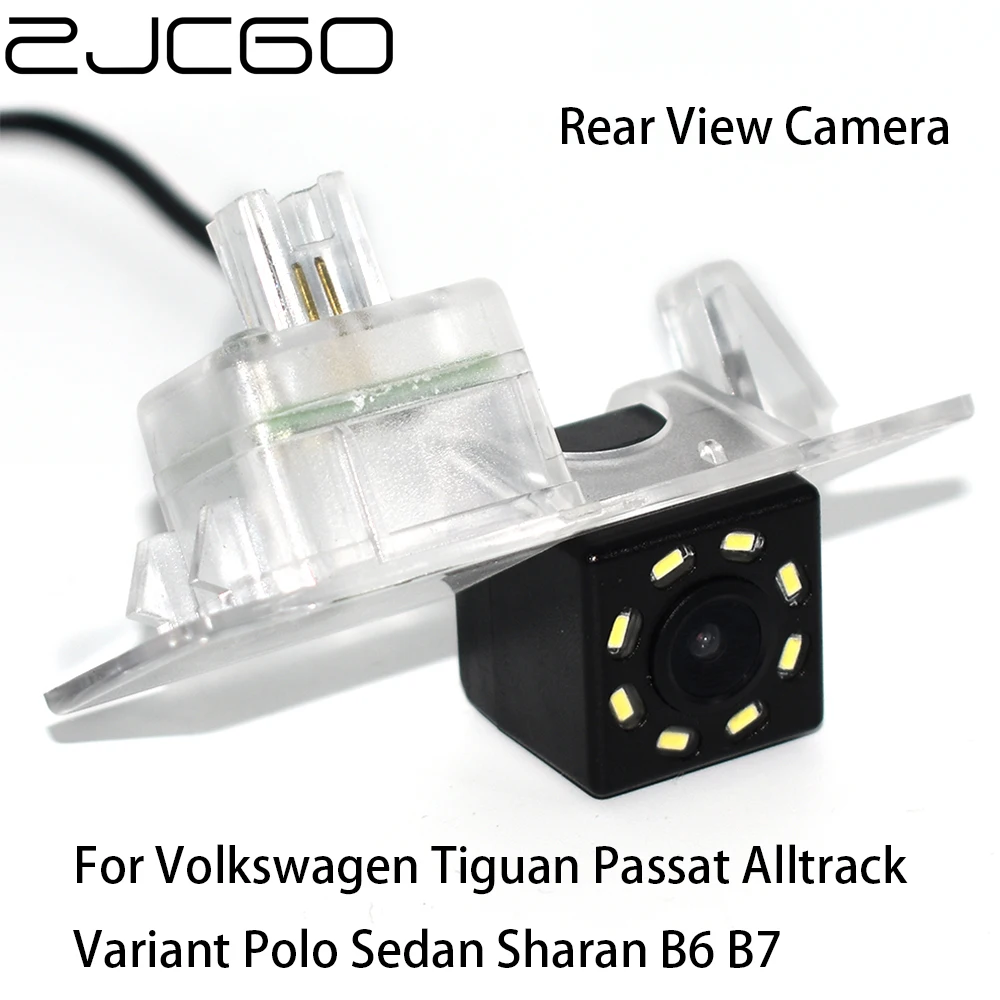 

ZJCGO HD CCD Car Rear View Reverse Back Up Parking Camera For Volkswagen Tiguan Passat Alltrack Variant Polo Sedan Sharan B6 B7