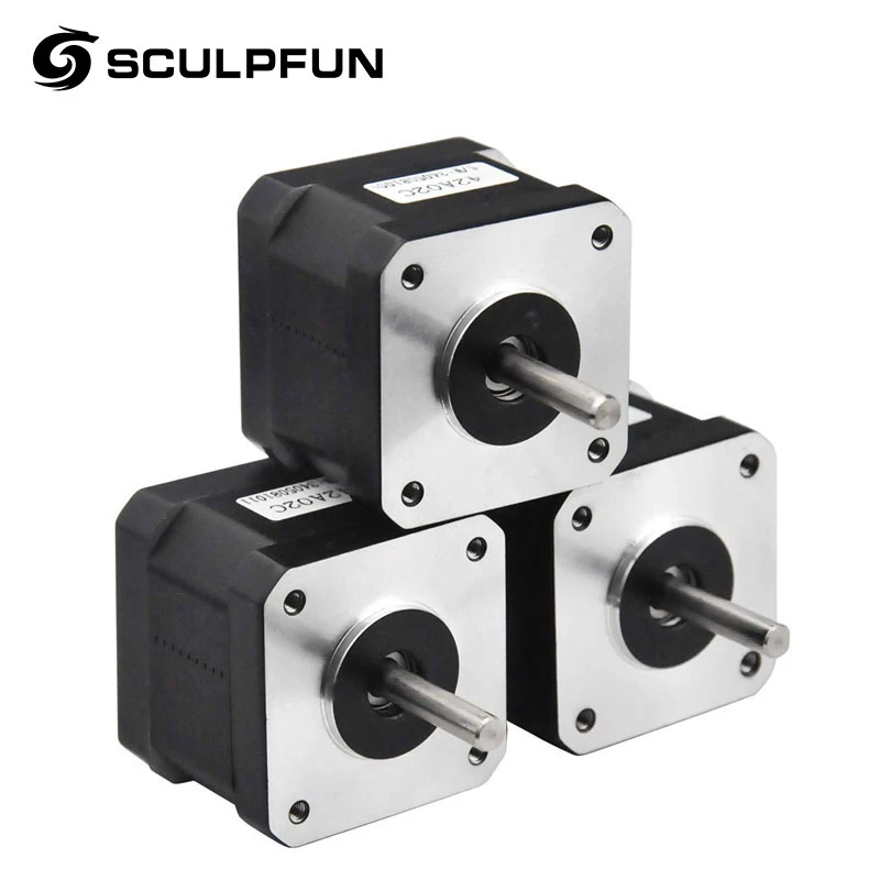 Sesculfun Motor paso a para 3D, motor 42bygh 42N.cm 4, 42, CNC XYZ|Accesorios y partes de impresoras 3D| - AliExpress
