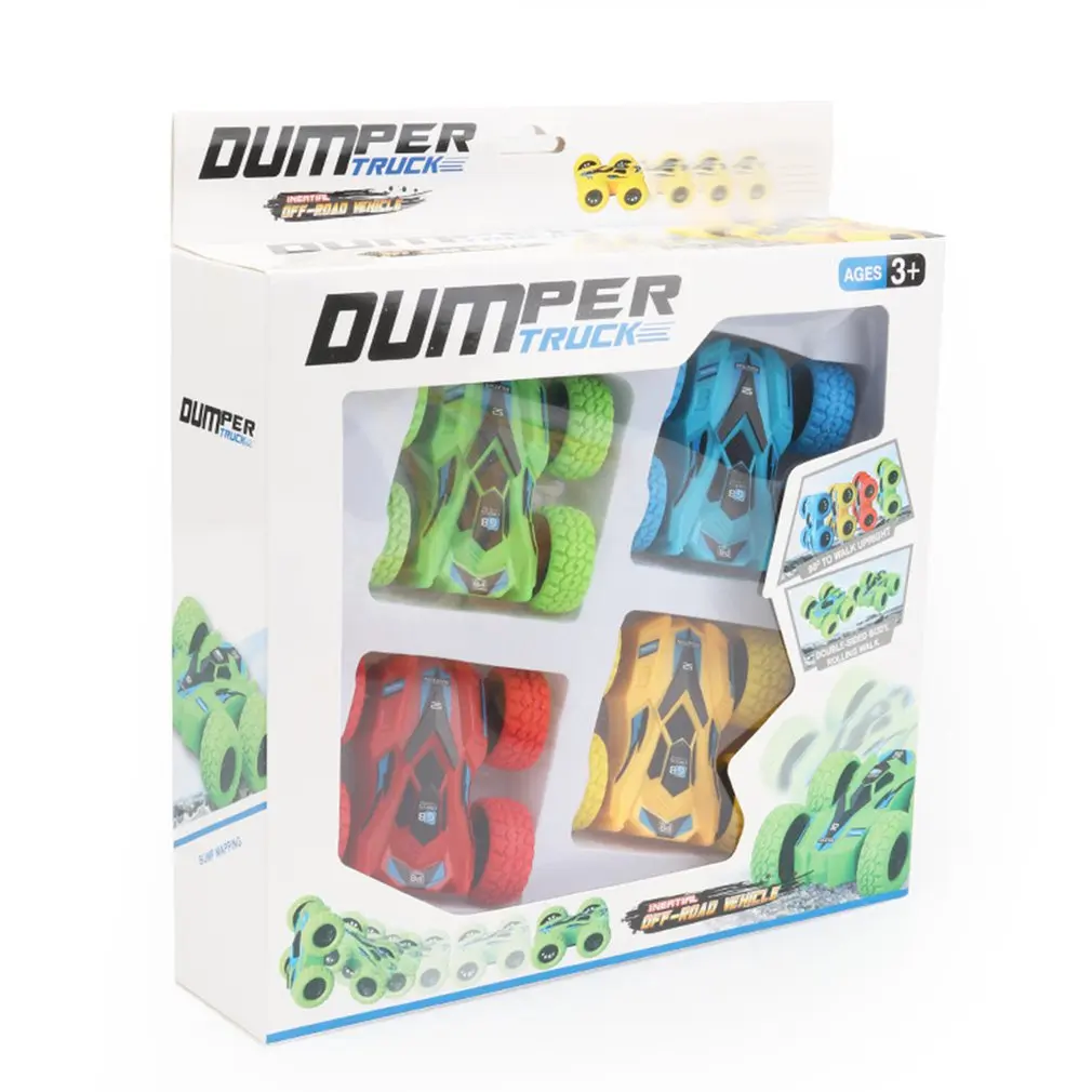 Дети двухсторонний самосвал инертивность ударопрочная модель игрушки