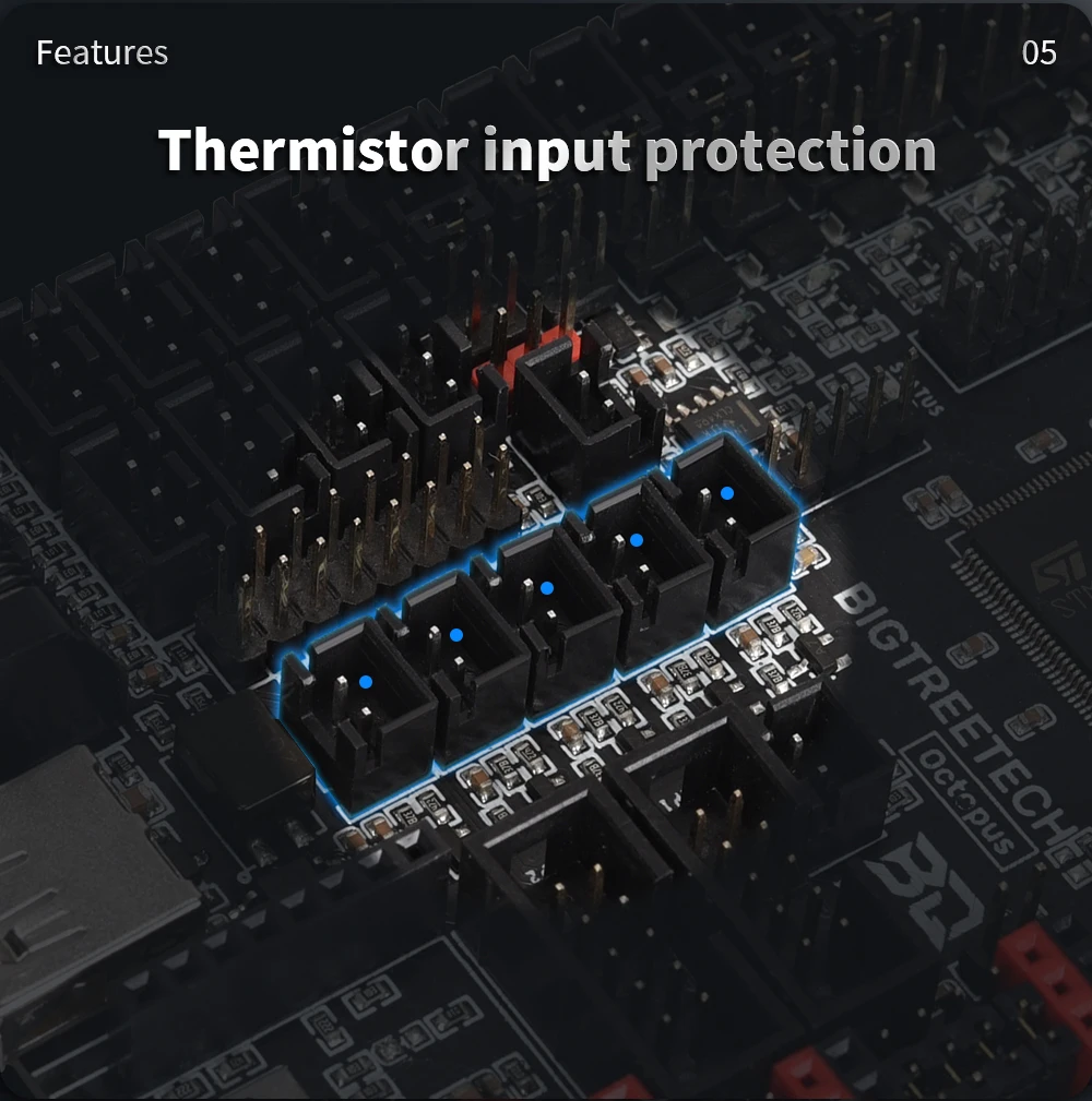 canon pixma print head BTT Octopus Motherboard 32 Bit Controller Board TMC2208 UART TMC2209 3D Printer Part Replace VS Spider SKR V1.4 Turbo For CR10 synchronous timing belt