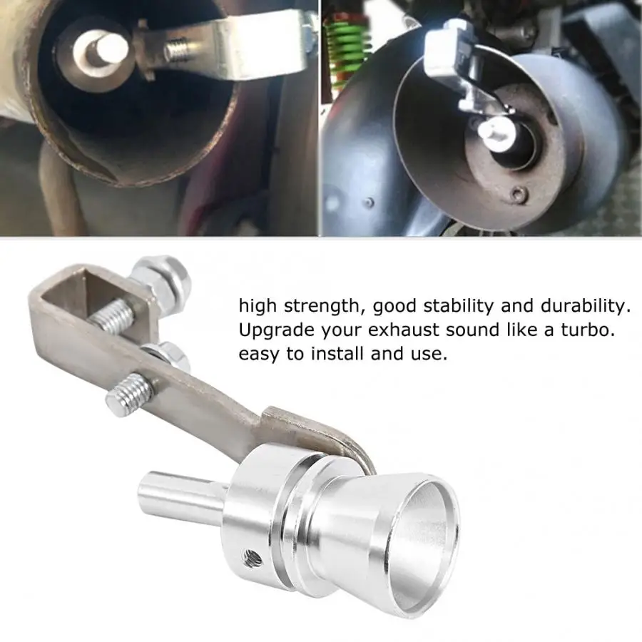 

Car Turbo Bov Whistle Sound Catback Muffler Exhaust Pipe Tip Insert Whistler Accessory