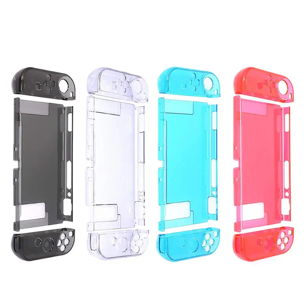 

Hard PC Protection Cover Transparent Crystal Shell Case for NS Switch Game Console Controller Game Accessories