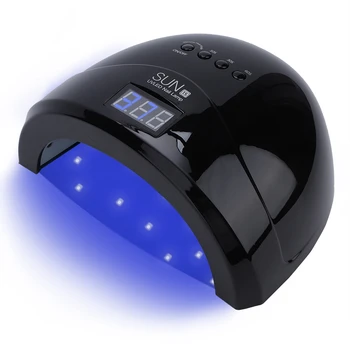 

48W UV LED Nail Dryer Lamp 4 Timer Settings Dual Light Source Nail Gel Polish Fast Curing Lamp IR Sensor Light Manicure Machine