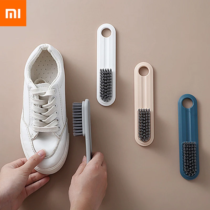 Xiaomi Multi-functional Shoes Brush Sneaker Boot Brushes Cleaner Strong Plastic Household Laundry Cleaning Accessories | Электроника