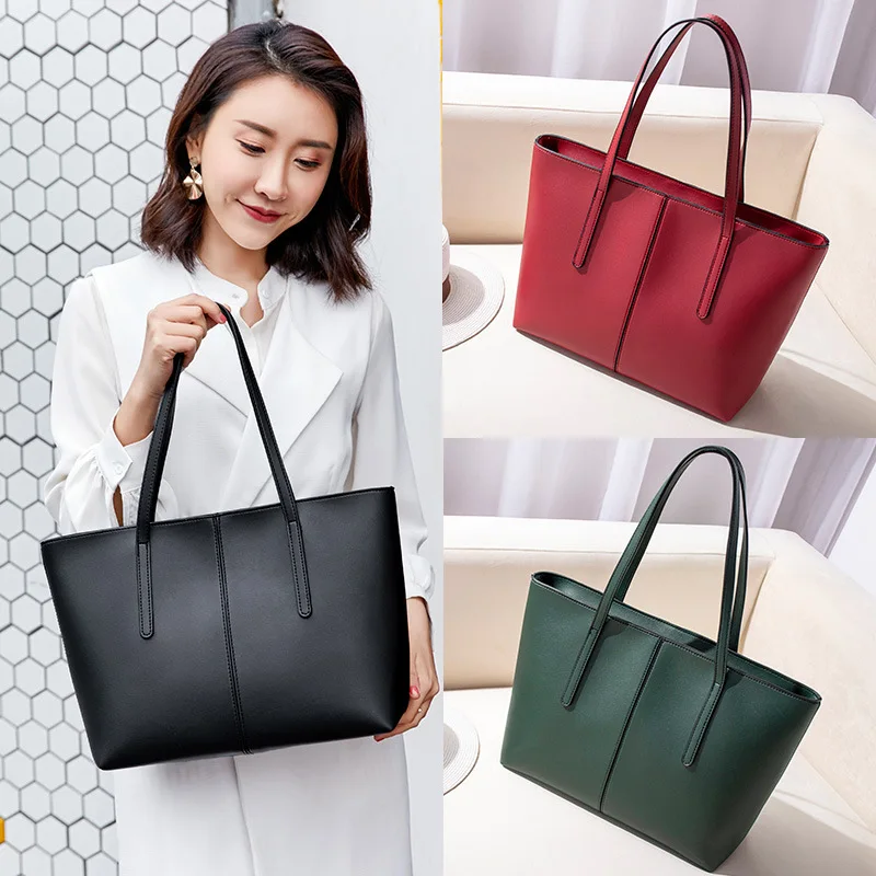 

2020 New Ladies Large Bag Europe and America Large Capacity Tote Bag Fashion Shoulder Bag Korean Women's Handbag