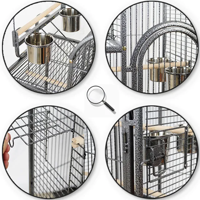 Large Bird Cages for Parrots  6