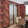 Retro Wallpaper Self-adhesive Waterproof Moisture-proof Red Brick Wall Sticker PVC Thick Dining Room Study Background Wall Paper 2
