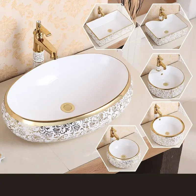 Da Appoggio Lavabo Bagno Black Vessel Lavandino Wasbak Evier Lavatory Bowl De Vanity Wastafel Pia Banheiro Basin Bathroom Sink