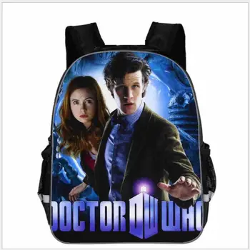 

New School Bags Doctor Who 3D printing Backpack Students School Bag For Teenage Girls Boys Backpacks Rucksack mochila