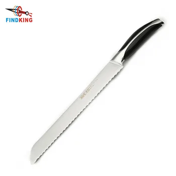 

Findking 10 Inch Bread Knife High Carbon 7Cr13 Stainless Steel Serrated Blade for baking cake Efficient Slicing Pro Handle