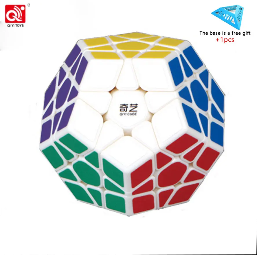 LeadingStar 3rd order магический куб-мегаминкс Stickerless Dodecahedron скоростные кубики головоломка твист головоломка игрушка - Цвет: 1