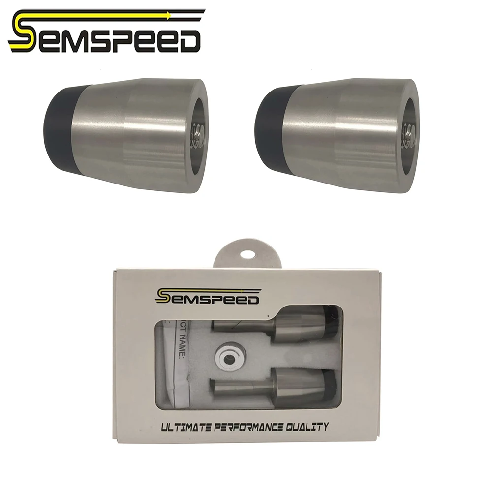 

SEMSPEED Нержавеющая сталь Руль для мотоцикла с избыточным весом, рукоятки, концевые колпачки для KAWASAKI Z750 2007-2012 2011 2010 2009 2008