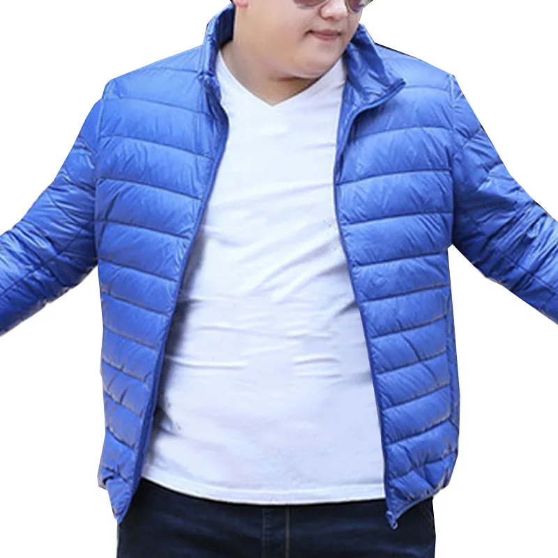 Autumn Winter Men Jackets 9XL Bust 160cm 5XL 6XL 7XL 8XL Plus Size Coat 6