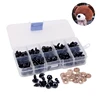 100pcs 6-12mm 8mm 10mm 12mm Black Plastic Crafts Safety Eyes For Teddy Bear Dolls Soft Toy Making Animal Amigurumi Accessories 1
