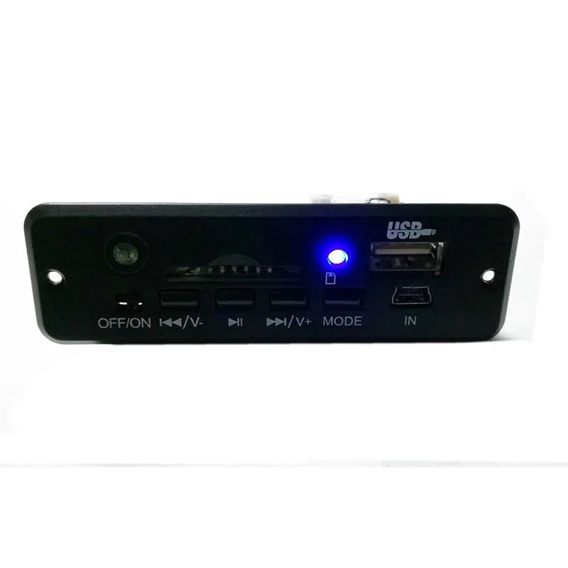 Для беспроводной Bluetooth MP3 WAV APE декодирование, AUX аудио декодирование модуль с переключателем/зарядным портом Поддержка дистанционного управления