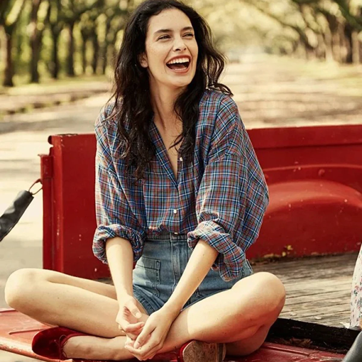 

Plaid Cotton Casual Blouses Women Long Sleeve Button Loose Fashion Shirts Autumn Chic Blusas Mujer De Moda 2020