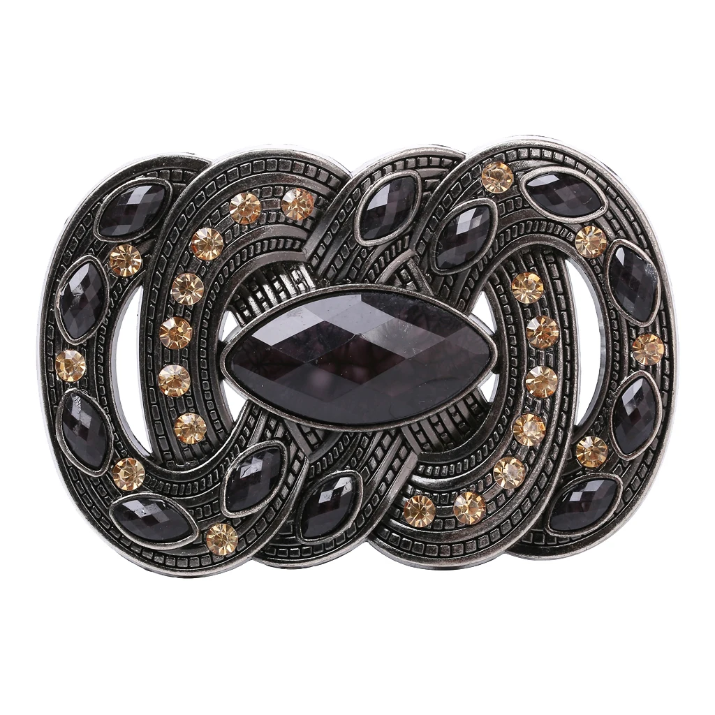 Western Alloy Rodeo Belt Buckle Bohemian Novelty Belt Jewelry Antique Charm