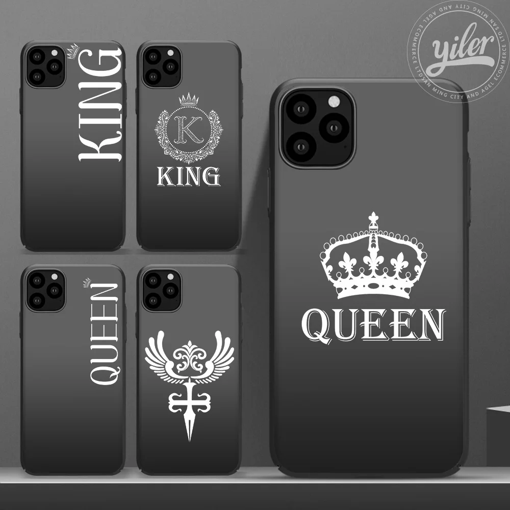 Модный чехол King Queen для iPhone SE 2020 11 Pro Max XR 5 5S 6 S XS 7 8 Plus|Чехлы-накладки| |
