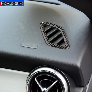 

Car Dashboard Air Conditioning Vent Frame Decoration For Mercedes Benz CLA C117 GLA X156 A W176 2013-2018 Carbon Fiber Sticker