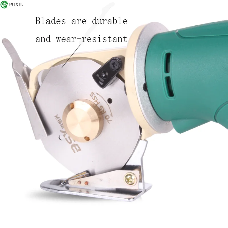  CD-70 round knife cutting machine portable rechargeable electric cloth cutter leather clothes cutti