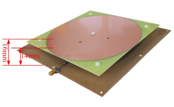 900 м UHF RFID антенна новая розничная смарт-контейнер 8dbi циркулярно поляризованная антенна диск