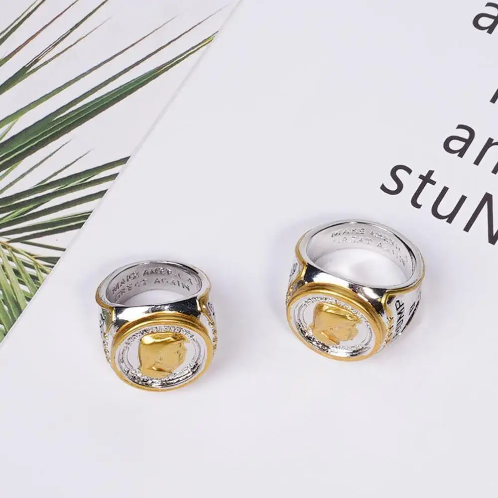 Уникальное мужское кольцо &quotСделай Америку великим снова&quot президент США Трамп